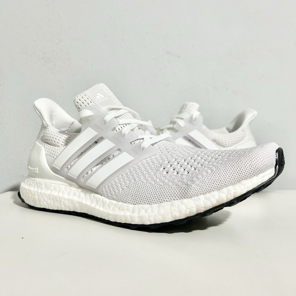 Adidas UltraBoost 1.0 “Triple White” Men Size 10.5 Lifestyle Running Shoes